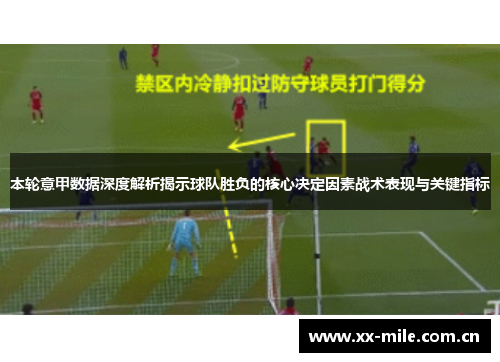 本轮意甲数据深度解析揭示球队胜负的核心决定因素战术表现与关键指标